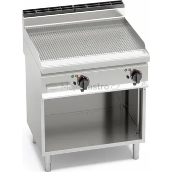 Kuchyňský gril Grilovací rýhovaná plotna Bertos E7FR8MP-2