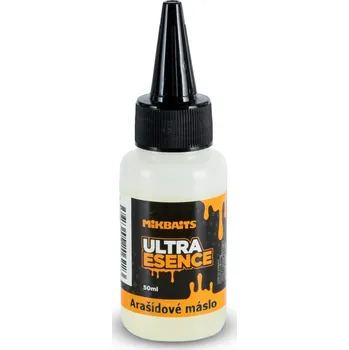 Návnadové aroma Mikbaits ultra esence 50 ml - Arašídové Máslo