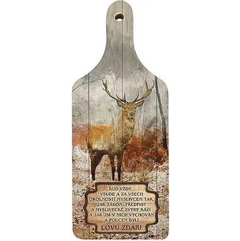 Kuchyňské prkénko E-myslivost Kuchyňské prkénko pro myslivce - Lovu zdar
