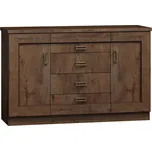 Komoda 2d4s TADEÁŠ T-6 dub lefkas