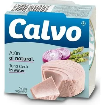 konzervovaná ryba Calvo Tuňák ve vlastní šťávě 80g 80g