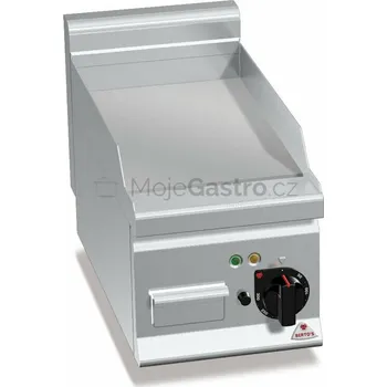 Kuchyňský gril Grilovací rýhovaná plotna Bertos E6FR3BP