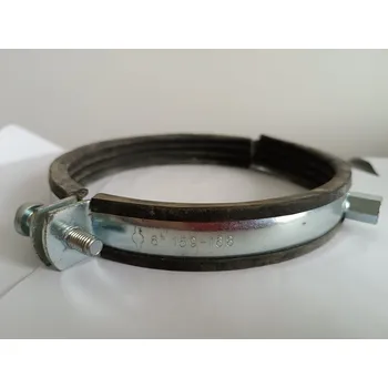 Vodovodní potrubí DANAPO Objímka dvoušroubová s gumovou hlavou M8/M10 Varianta: 6" 159-168mm