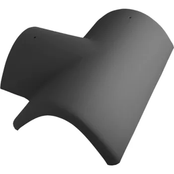 Betonpres Hřebenáč rozdělovací T 205 levý OPTIMAL břidlicově černá