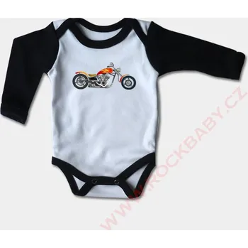 Kojenecký body Kojenecké body dlouhý rukáv - Moto 2, vel. 68 JVBD-40