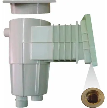 Skimmer 17,5 l s úkosem 6°, standardní hrdlo, mosazné zástřiky