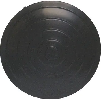 Víko k sudu 750 l plastové černé 122 cm