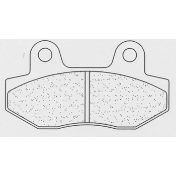 Brzdová destička Brzdové destičky CL BRAKES Street ze slinutého kovu - 2621RX3 2621RX3
