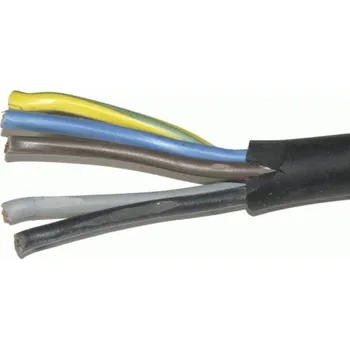 elektrický kabel Instalační vodič CGSG, 5Cx2,5, 100m, černý