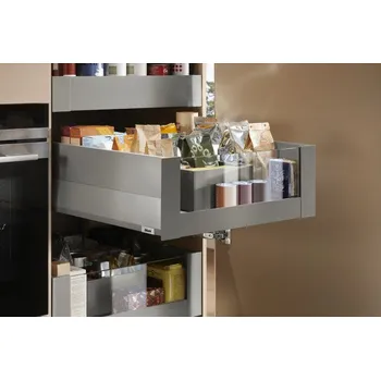 Nábytek BLUM Merivobox E Boxcap 600 mm, 40 kg, Indium šedá, vnitřní, sklo, KOMPLET (BLUM Merivobox E Boxcap 600 mm, 40 kg, Indium šedá, vnitřní, sklo, KOMPLET)