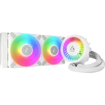 Počítač ARCTIC Liquid Freezer III - 240 A-RGB (White) : All-in-One CPU Water Cooler with 240mm radiator and