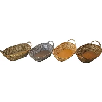 chlebník Ošatka Maglaček oválná 30x20x12cm lakovaná