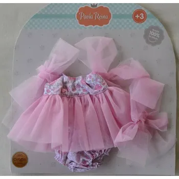 Doplněk pro panenku Obleček na miminko - holčičku Marietu od firmy Paola Reina (Obleček na Los Gordis 34 cm)
