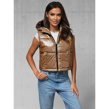 Dámská vesta Ozonee Dámská vesta Gwioggo zlatá M