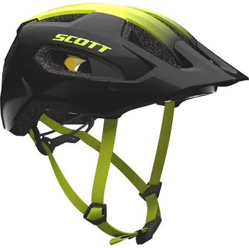 Cyklistická přilba Scott helma SUPRA PLUS black/radium yellow