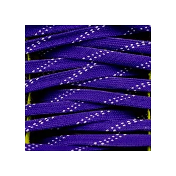 Voskované tkaničky Hockey Bear Fialové, Délka 210 cm