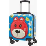 LAMER Dětský skořepinový kufr Medvídek 3D