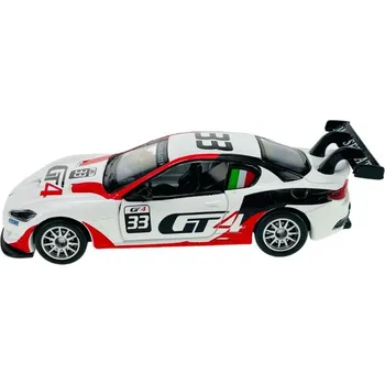 autíčko Kovový model auta - Maserati Gran Turismo MC GT4 1:43 Bílá