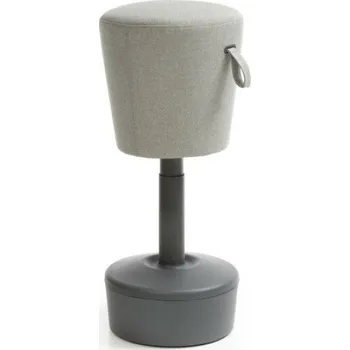 Sedací souprava Profim Otočná stolička MICKEY s plastovou základnou - šedá (RAL 7043) MICKEY (RAL 7043)