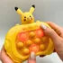 POP IT Dovednostní elektronická hra POP IT Pikachu 10 bublin
