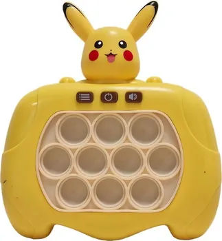 POP IT Dovednostní elektronická hra POP IT Pikachu 10 bublin