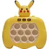 POP IT Dovednostní elektronická hra POP IT Pikachu 10 bublin