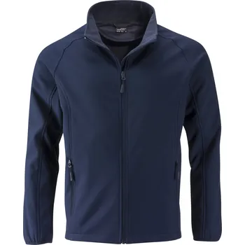 Pánská softshellová bunda Pánská softshellová bunda JAMES NICHOLSON JN1130 NAVY/NAVY M