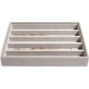 Šperkovnice Box na šperky Stackers Taupe Classic Necklace Layer | šedobéžová 73778