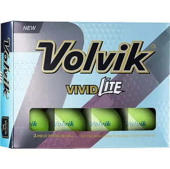 Golfový míček VOLVIK Volvik Vivid Lite golfové míčky Green