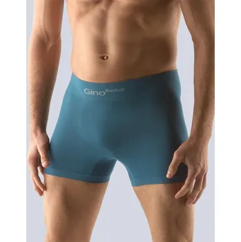 Trenýrky Gina Výhodné balení 5 kusů - Pánské trenky bezešvé 54004P Barva/Velikost: petrolejová / XL/XXL