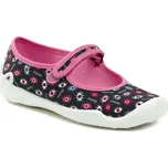 Befado 114y518 černo růžové dětské baleríny EUR 34