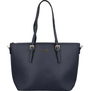 Elegantní koženková kabelka přes rameno Julie, tmavě modrá