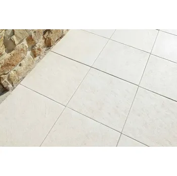 Venkovní dlažba BEST Dlažba Terasová RIGOLO 400 x 400 x 40 mm BÍLÁ