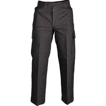 MILTEC Kalhoty bavlněné BW moleskin černé předeprané Mil-Tec® Velikost: 9