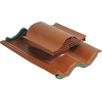 VILPE (Finsko) KTV Ventilační prvek pro betonovou tašku Barva: Cihlová