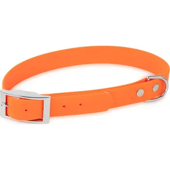 Obojek pro psa Firedog BioThane obojek Basic 25 mm 50-58 cm Barva: Oranžová