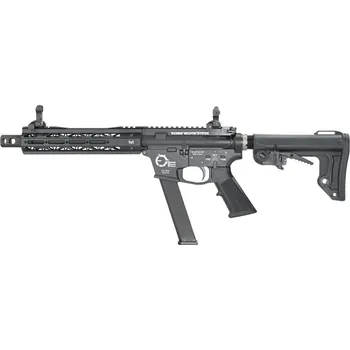 Airsoftová zbraň Airsoftová zbraň TWS 9mm Carbine - černá, celokov, GBB, King Arms