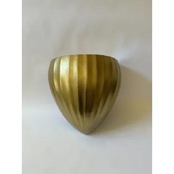 NÁSTĚNNÁ KONZOLE VE ZLATÉM PROVEDENÍ 39 cm