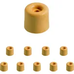 Walteco Dveřní zarážka, průměr 29,5x25mm, k našroubování, béžová Množství: 10 ks