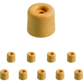 Walteco Dveřní zarážka, průměr 29,5x25mm, k našroubování, béžová Množství: 10 ks