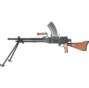 Airsoftová zbraň Airsoftový kulomet Type 96 - černý, celokov, pravé dřevo, S&T Armament