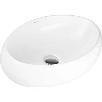 Umyvadlo Hagser Gisela umyvadlo 49.5x34.5 cm oválné na pult bílá HGR70000040
