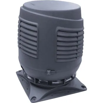 Komín VILPE (Finsko) VILPE Nasávací hlavice pro rekuperaci Ø 160/ Ø 300 mm + montážní sada 300 x 300 mm Barva: Šedá