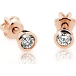 Krásné zlaté náušnice DF1989