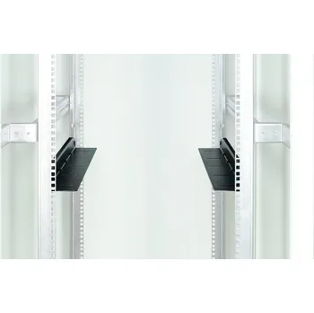 Racková skříň DP-DU-800-H Zátěžové podpěry, h. 742mm pro rozteč vertikálních lišt 796mm, černé