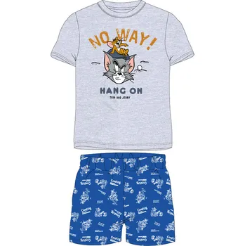 Chlapecké pyžamo Tom a Jerry - licence Chlapecké pyžamo - Tom a Jerry 5204831, šedý melír / modrá Barva: Šedá, Velikost: 98