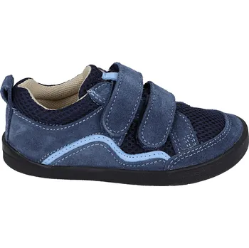 Dívčí tenisky Síťované tenisky EF Barefoot navy blue 32