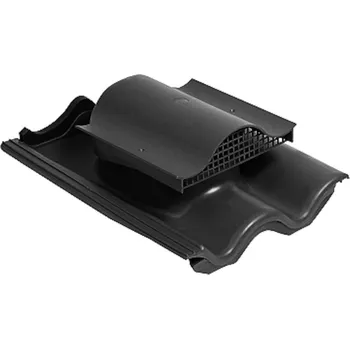 VILPE (Finsko) KTV Ventilační prvek pro betonovou tašku Barva: Černá