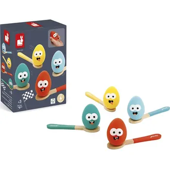 Desková hra Janod | Závody s vajíčky - narozeninová hra