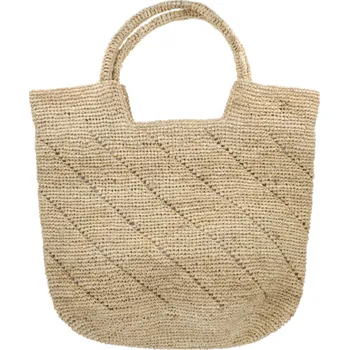 Cestovní taška Fiebig - Headwear since 1903 Letní nemačkavá slaměná taška - Natur Velikost: Unisize (S-XL)